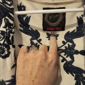 Johnny Was Embroidered Jacket/Cardigan